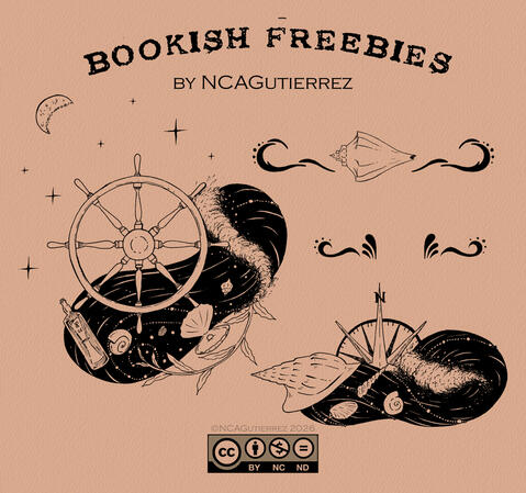 Sea themed bookish designs Sea themed bookish designs