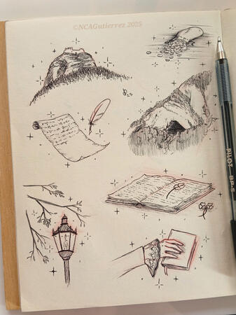 The Treasure of Montségur | spot art The Treasure of Montségur | spot art